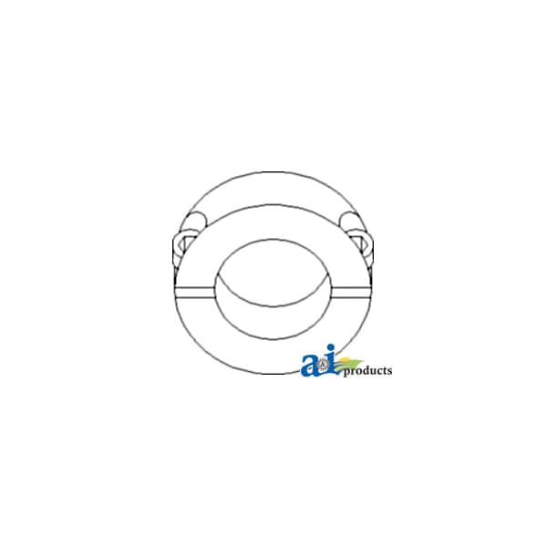 Collar, Double Split Shaft, 3/8" (2 PK) 1.75" x4" x1.75"